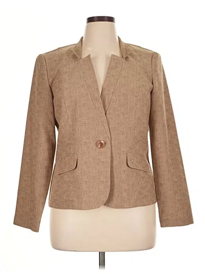 Pre-owned Sag Harbor Blazer Jacket In Brown