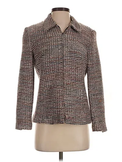 Pre-owned Sag Harbor Blazer Jacket In Brown