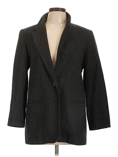 Pre-owned Sag Harbor Blazer Jacket In Gray