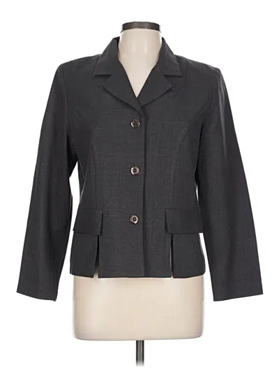 Pre-owned Sag Harbor Blazer Jacket In Gray
