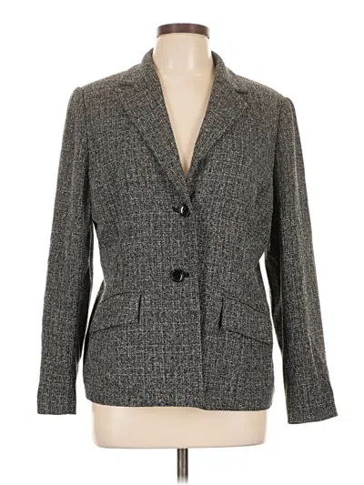 Pre-owned Sag Harbor Blazer Jacket In Gray