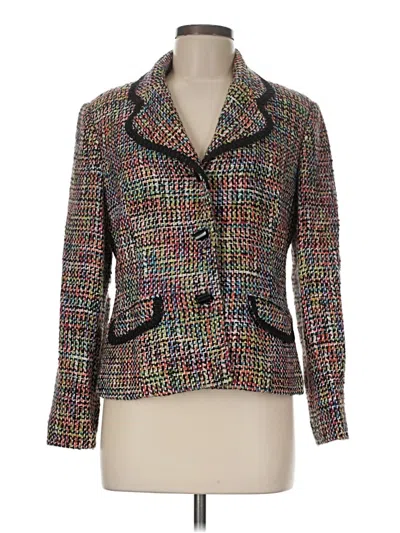 Pre-owned Sag Harbor Blazer Jacket In Gray
