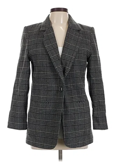 Pre-owned Sag Harbor Blazer Jacket In Gray