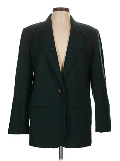 Pre-owned Sag Harbor Blazer Jacket In Green