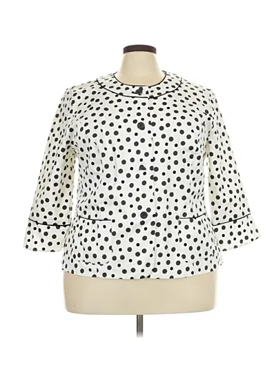 Pre-owned Sag Harbor Blazer Jacket In Ivory