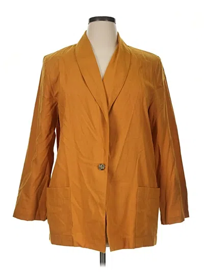 Pre-owned Sag Harbor Blazer Jacket In Orange