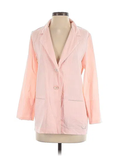 Pre-owned Sag Harbor Blazer Jacket In Pink