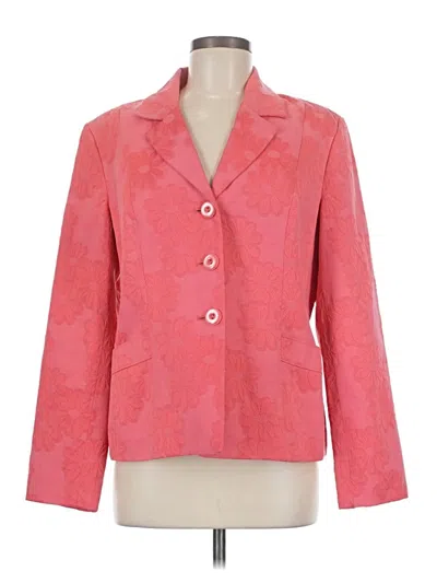 Pre-owned Sag Harbor Blazer Jacket In Pink
