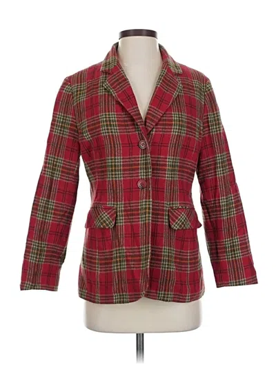 Pre-owned Sag Harbor Blazer Jacket In Red