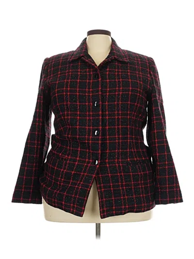 Pre-owned Sag Harbor Blazer Jacket In Red