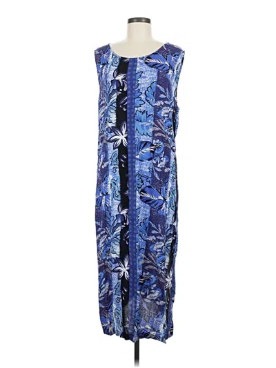 Pre-owned Sag Harbor Casual Dress In Blue