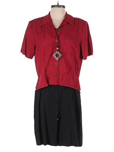Pre-owned Sag Harbor Casual Dress In Red