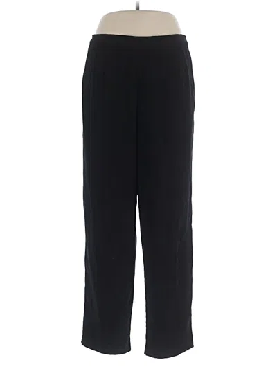 Pre-owned Sag Harbor Casual Pants In Black