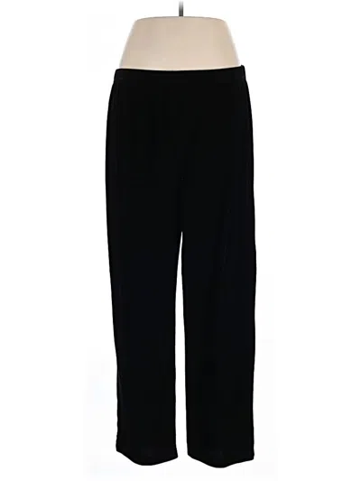 Pre-owned Sag Harbor Casual Pants In Black