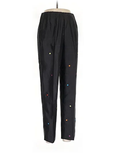 Pre-owned Sag Harbor Casual Pants In Black