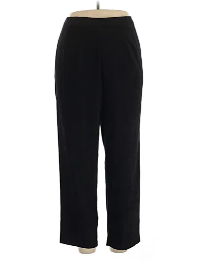 Pre-owned Sag Harbor Casual Pants In Black