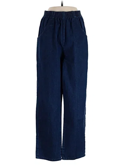 Pre-owned Sag Harbor Casual Pants In Blue