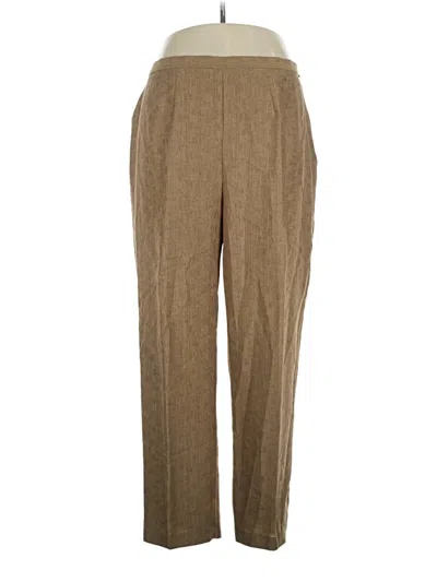 Pre-owned Sag Harbor Casual Pants In Brown