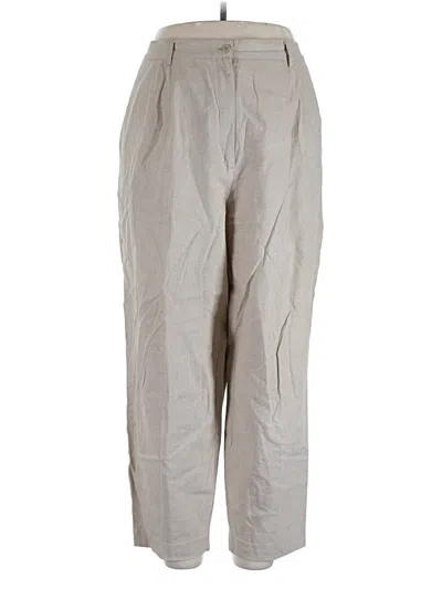Pre-owned Sag Harbor Casual Pants In Gray