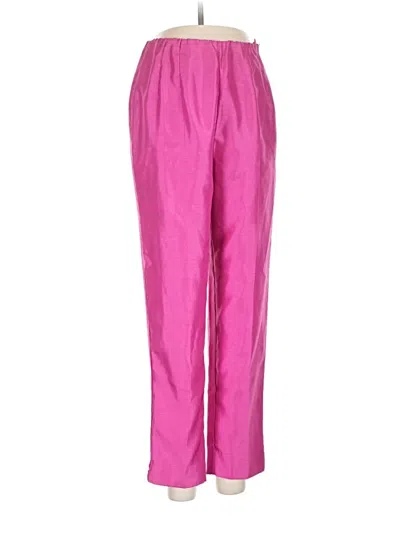 Pre-owned Sag Harbor Casual Pants In Pink