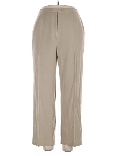 Pre-owned Sag Harbor Casual Pants In Tan