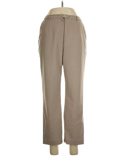 Pre-owned Sag Harbor Casual Pants In Tan