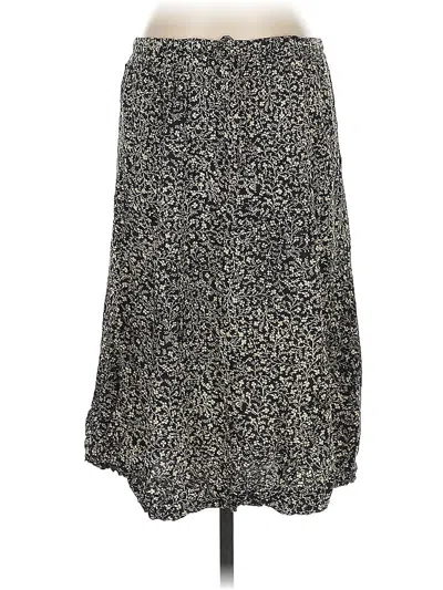 Pre-owned Sag Harbor Casual Skirt In Black