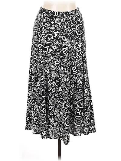 Pre-owned Sag Harbor Casual Skirt In Black