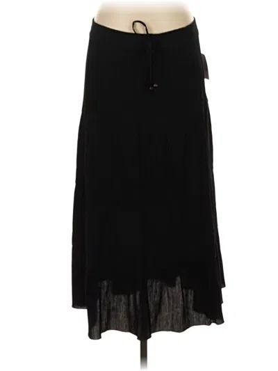 Pre-owned Sag Harbor Casual Skirt In Black