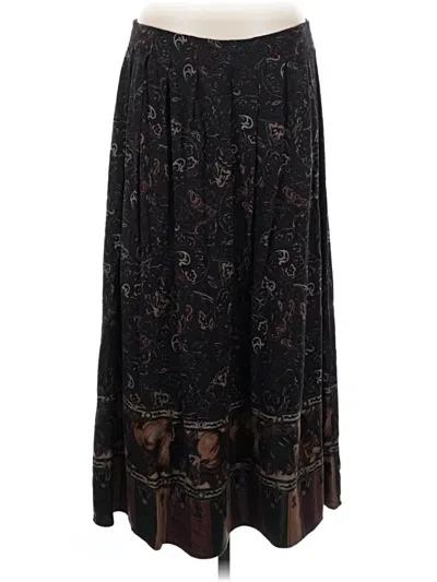 Pre-owned Sag Harbor Casual Skirt In Black