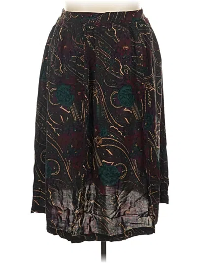 Pre-owned Sag Harbor Casual Skirt In Black