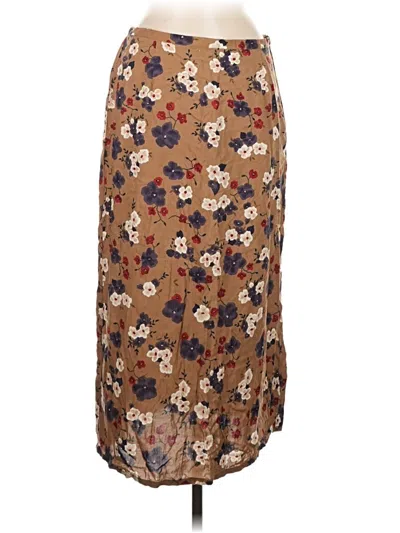 Pre-owned Sag Harbor Casual Skirt In Brown
