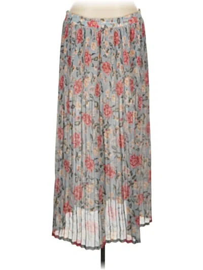 Pre-owned Sag Harbor Casual Skirt In Gray