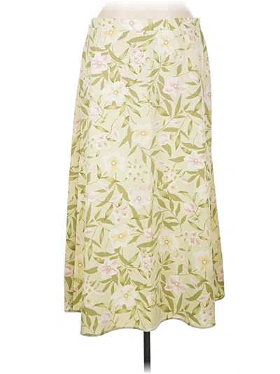 Pre-owned Sag Harbor Casual Skirt In Green