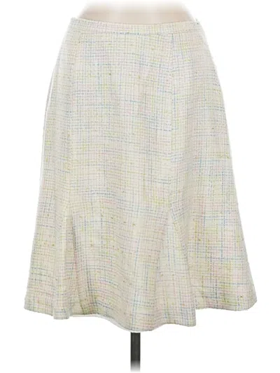 Pre-owned Sag Harbor Casual Skirt In Ivory