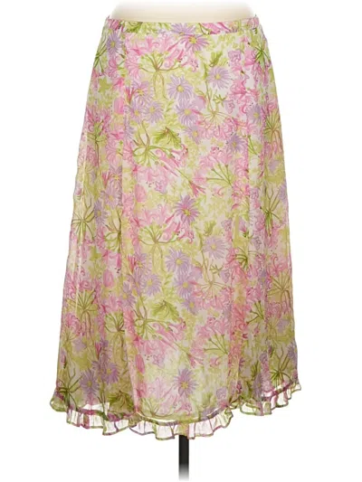 Pre-owned Sag Harbor Casual Skirt In Pink
