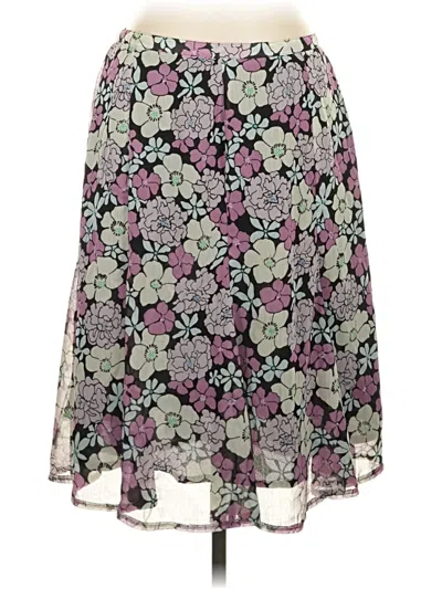 Pre-owned Sag Harbor Casual Skirt In Purple