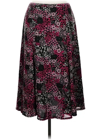 Pre-owned Sag Harbor Casual Skirt In Purple