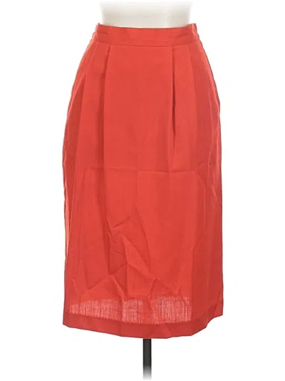 Pre-owned Sag Harbor Casual Skirt In Red