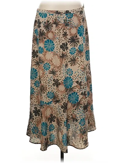 Pre-owned Sag Harbor Casual Skirt In Teal