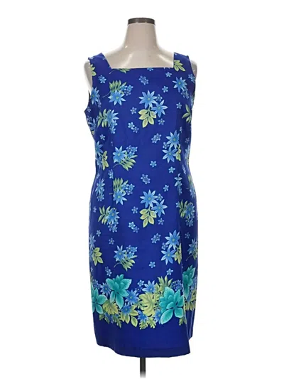 Pre-owned Sag Harbor Cocktail Dress In Blue