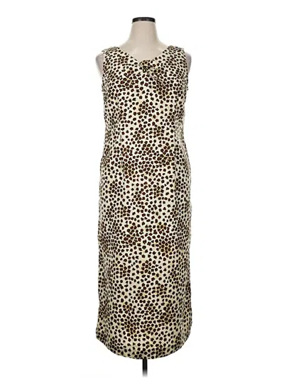 Pre-owned Sag Harbor Cocktail Dress In Brown