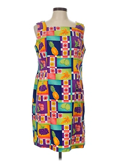 Pre-owned Sag Harbor Cocktail Dress In Purple