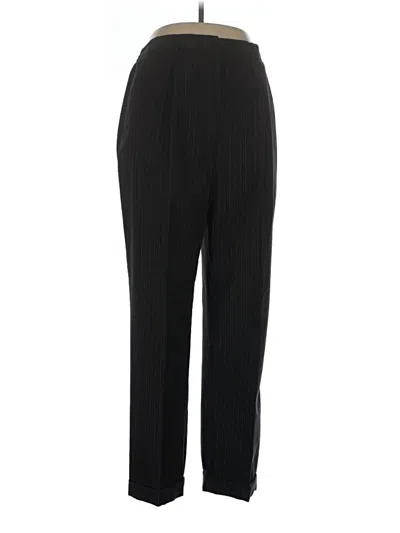 Pre-owned Sag Harbor Dress Pants In Black
