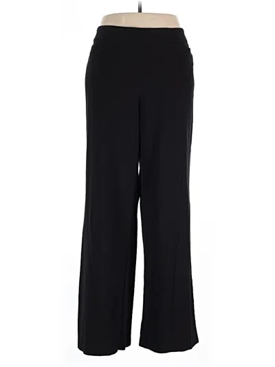 Pre-owned Sag Harbor Dress Pants In Black