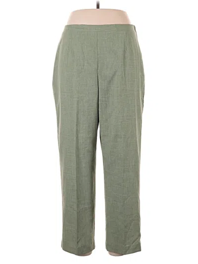Pre-owned Sag Harbor Dress Pants In Green