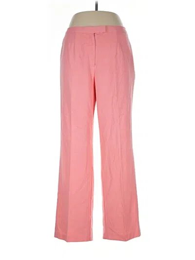Pre-owned Sag Harbor Dress Pants In Pink