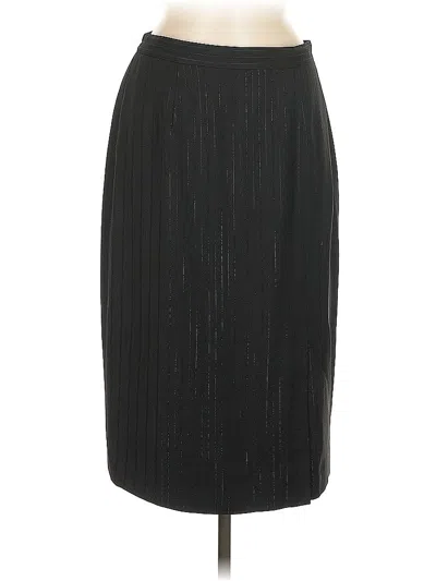 Pre-owned Sag Harbor Formal Skirt In Black