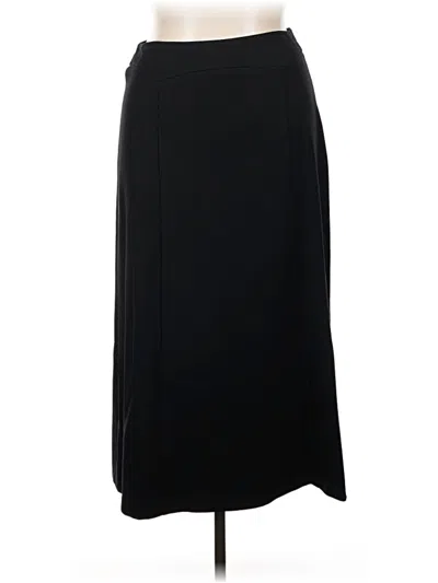 Pre-owned Sag Harbor Formal Skirt In Black