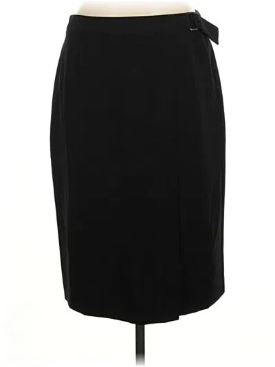 Pre-owned Sag Harbor Formal Skirt In Black